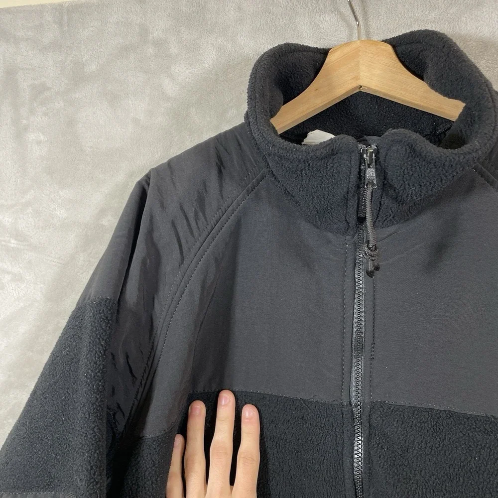 DSCP Peckham Jacket Mens Large Black US Military Polartec Fleece Cold Weather
